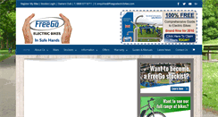 Desktop Screenshot of freegoelectricbikes.com